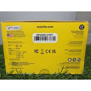 Scosche Magic Mount Pro Charge Window/Dash USB Black Metal Magnetic Suction